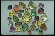 Fluorite gemstones::10246109